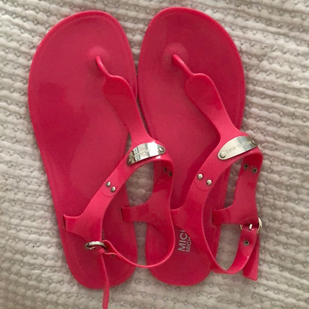 Michael Kors Hot pink sandals